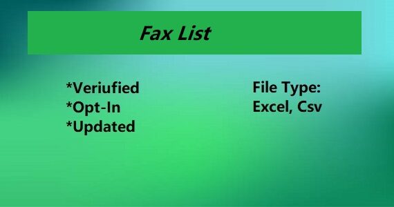 Fax Lists