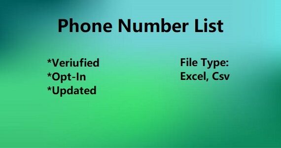 Phone Number List